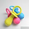 Dog Toys Chews 1Pc Rubber Nipple For Pet Chew Teething Train Cleaning Poodles Small Puppy Cat Bite Bes Jlldiw Yummy Shop234R Drop Deli Ot7Sg