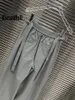 Pantalons pour femmes 3.5 Klasonbell Sports Casual Taille élastique Ruban Lâche Cargo Femmes Vêtements 2024 Printemps Été