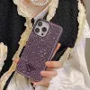 Phone Case Luxury Glitter iPhone Cases For iPhone 15 15 Plus 14 Pro Max 13 12 11 Designer Bling Sparkling Rhinestone Diamond Jewelled 3D Crystal Triangle P Women Cover
