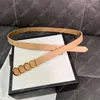 Ceinture de créateur de Luxe pour femmes Ceinture Luxe peau de vache largeur 2.0 cm hommes ceintures en cuir boucle en or femmes Ceinture Cintura 4 couleurs