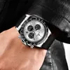 Relógios de pulso 2024 FOXBOX Novo Mens Quartz Top Luxo Data Automática Relógio Mens À Prova D 'Água Sports Timing Watch MensC24325