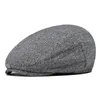 Nuova primavera e autunno mens cappello con lingua d'anatra moda coreana semplice berretto a strisce cappello casual da uomo cappello da pittore 231101