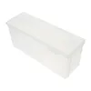 プレートパン収納ボックス冷蔵庫トーストコンテナプラスチックケーキホルダーサンドイッチ透明なケースディスペンサーグレード
