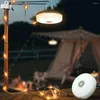 Draagbare lantaarns Camping lichtslingers met 2 in 1 ontwerp Ipx6 waterdichte oplaadbare zaklampen