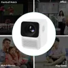 Andra projektortillbehör Wanbo T2 Max Projector 1080p 5000 Lumens Mini LED Portable WiFi Full HD Projector 4K 1920 * 1080p Home Keystone Calibration Q240322