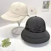 Bérets coréens crème solaire casquettes de pêcheur pour femmes couleur unie cordon réglable chapeaux suspendus masque extérieur Protection UV soleil