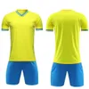 100Polyester QuickDry Mesh Tissu Maillots de Football Respirent Élastique Enfants Football Ensembles Professionnel Personnalisé Enfants Uniforme 240318