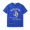 funny Boxing T Shirt Cheaper Than Therapy New Design Mens Top T-Shirts Cott Tops & Tees Printed On t4dd#