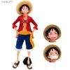 Anime manga gorąca 28cm One Place Anime Figure pewnie Luffy Three Form Form Zmieniający się Doll Action Figurine Model Toys Zestawy YQ240325