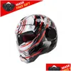 Motorcycle Helmets Herobiker Motocross Helmet Moto Biker Casque Riding Cruiser Vintage Retro Es Motorbike Fl Face Helmet1152026 Drop D Ottjl