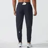 Yoga Outfit Womens Ll Mens Jogger Long Pants Sport Quick Dry Dstring Gym Pockets Sweatpants Trousers Casual Elastic Drop Delivery Spor Ot19O