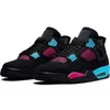 Com Box 4s Sapatos de basquete rosa 4 SAV THURS MILITAR MILITAR MENINAS Mulheres Mulheres Infravermelho Oreo Universidade Blue Outdoor Mens Trainer