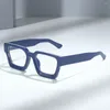 Okulary przeciwsłoneczne mężczyźni retro ins czytanie okularów anty-blue światło vintage małe kwadratowe okulary komputerowe