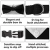 Dog Apparel Tuxedo Bandana Collar 1PCS Adjustable Wedding Soft Comfortable Neck Scarf For Small Medium And Large Dogs