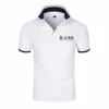 2023 NOWOŚĆ LETNE WYSOKIEJ WYSOKIEJ WYSOKIEJ Koszulka Polo High End Busin Casual Polo Neck Short Surteve Fi Golf Classic Logo E9tv#