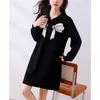 Robes décontractées Q-W NS Dames Japonais Streetwearrsvppap Boutique Officielle Mode Simple Grande Taille Vêtements Pour Femmes Coréen Printemps Automne