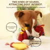 Toys gigwi peluş gıcırtılı köpek oyuncak polar dayanıklı çiğneme evcil hayvan molar oyuncak çiğneme gıcırtılı ıslık monkey fil köpek oyuncakları