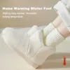 Женские носки, 10 пар, утепленные, теплые шерстяные зимние ботинки, однотонные, пушистые, средней длины, женские удобные домашние мягкие носки для сна