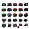 Motorcycle Helmets Motocross Dirt Bike Helmet Sticker Personalized Cockscomb Horns Decal Accessories Parts Drop Delivery Automobiles M Otdv8