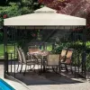 Gazebos Canopy Top Cover Replacing Components Tent Roof Component Gazebo Fittings Replacement Accessory Dark Green/Single