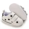 Primi Camminatori 0-18M Scarpe Casual per Bambini Tela Primavera Prewalker Uomini e Donne Suola in Gomma Antiscivolo Nato Allacciatura Sport