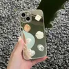 Cell Phone Cases Luxury Plating Mirror 3D Gemstone Phone Case For Huawei P60 P50 P40 P30 Pro Mate 50 Mate 40 Pro Lens Protection Silicone Cover H240326