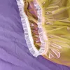 PVC Sexy Paar Lage Taille Korte Plastic Film Lekvrije Mannen Waterdicht Ondergoed 240311