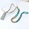 Pendant Necklaces KELITCH Handmade Turquoise Beads Bracelets Buddha Sweater Long Chians For Women