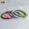 Bracelets Achetez 100 obtenez 200pcs 6 mm en gros en silicone bracelet flexible bracelet 1/4 "bracelet bracelet sport décontracté pour hommes