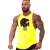 no23 Brand Summer Fitn Tank Top Men Bodybuilding New Gyms Clothing Fitn Men Shirt Slim Fit Vests Mesh Singlets Muscle Tops G1Hh#