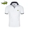 nuova maglietta Lacoste Polo di alta qualità per uomo Nuova t-shirt Polo uomo Camicia ricamata maschile T estiva per uomo Top Polo q4aG #