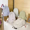 Ryggsäck stor kapacitet för kvinnlig manlig japansk 36-55L rutig rutig back pack high school bags elever kawaii