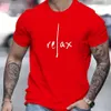 Nouveaux T-shirts décontractés pour hommes Vêtements d'été T-shirts graphiques surdimensionnés à manches courtes Tops Street pour chemises pour hommes T-shirts 2024 U995 #
