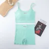 Seamless bra set two pieces of womens spicy girl suspender small chest gathered back bottom vest yoga exercise underwear030