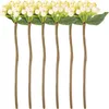 Decoratieve bloemen 5 stuks kantoordecor nep bessenstam kerstversiering vaas kunsttakken zacht pvc voor Kerstmis