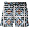 japansk stil och stil shorts män 3d tryck Bermuda strand shorts mens hip hop high street sommar tröjor män kläder 08od#