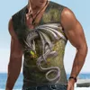 2023 Summer FI Casual Men's Crewneck Top Fitn Sports Hate