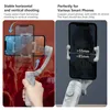 AXNEN HQ3 3 axe pliable Smartphone Handheld Handheld Gimbal Cell Phone Video Record Vlog Stabilisateur 240322