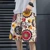 2024 Summer New Quarter Beach Pants Casual Sports Loose Versatile Shorts Men's Thin Style Trend