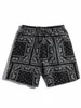 Mężczyźni Casual Paisley Print Sport Beach Shorts 2024 Gorące nowe M5CE#