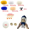 Tricoting tprpyn Kit de crochet de lapin inachevé Diy Amigurumi Elfe d'oeuf de Pâques Crocheting Kits Animal Owl Gift Kits Kits Toy Make Make