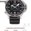 Watch 2024 Panerass Luxury Mechanical Pana Submarine Pam00615 Automatic Men's 47mm Waterproof Wristwatches Designer Fashion Brand Stainless Steel