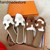 Sandal Slipper Classic MS Orans الإصدار الإناث الصيف النقي يدويًا يدويًا