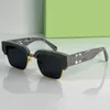 Mode rechteckige Metallrahmengläser für Männer und Frauen Designer von hochwertigen polarisierten Lichtbrillen luxuriöser Halbrahmen Sonnenbrille mit Box Oeri024
