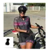 Tävlingssatser 2024 Custom Cycling Summer Jersey Womens Wear Cykellkläder för triathlon Jumpsuit Kort cykeldräkt Drop Delivery Sports Otvle