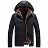 hooded Busin Mens Leather Jacket Motorcycle Winter Fleece Warm Biker Vintage Coat Moto Casual Slim Pilot Leather Jackets 2023 x4Le#