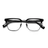 Optiska glasögon för män Kvinnor Retro Designer 517 Fashion Sheet Glasses Titanium Frame Detaljerad elasticitet Square Style Anti-Blue Light Lens Plate with Box