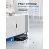 Laresar Vacuums Mop Combo, Aspirazione Max 4500 Pa, Aspirapolvere Robot Evol 3 con Potenziamento Automatico del Tappeto, Aspirapolvere Robot Ricaricabile, Appremotevoice