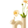Vases Vase de fleur en céramique bureau planteur plantes pot statue pour salle à manger fête