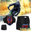 Motorradbekleidung Männer stoßfeste Radhose 9D Gel Pad Enge Fahrradhose Schwarze Unterwäsche Bequeme Unterhose Kissen Drop Deli Otb8P